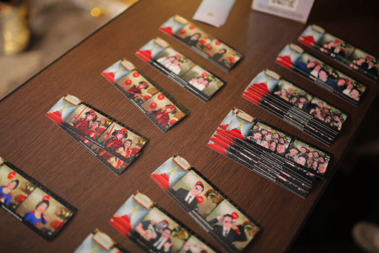 Premium photo booth rental in Thailand with instant printed photos